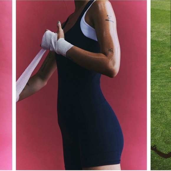 NWOT Free People Movement Never Better Runsie Black Small - Picture 2 of 9